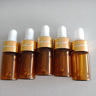 COMBO 100 lọ chiết tinh dầu 3ml thủy tinh màu Nâu