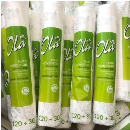 [120+30] Bông tẩy trang Ola Cotton Pads 150 miếng hàng Ba Lan
