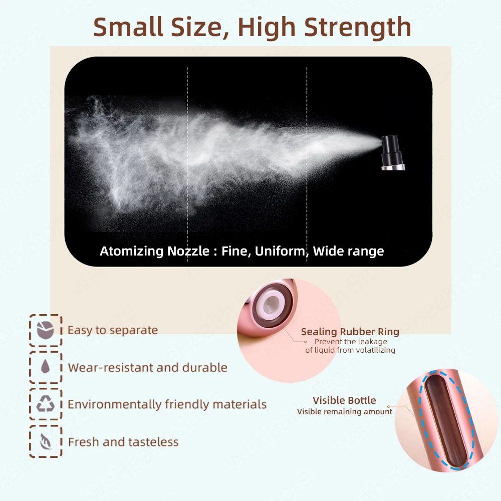 Chai xịt nước hoa gel tắm xà phòng 5ml 8ml gọn nhẹ nạp lại được cho nữ du lịch