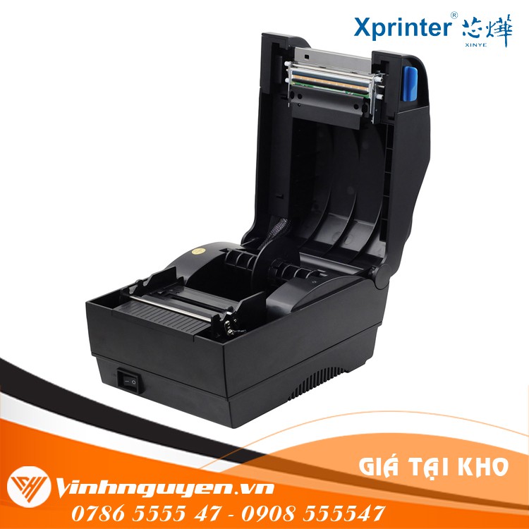 Máy in mã vạch 2 tem Xprinter XP 330B Giá Siêu Rẻ