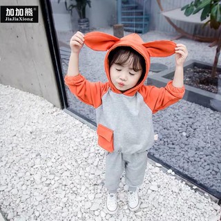 Đồ bộ tai thỏ thu đông bé gái