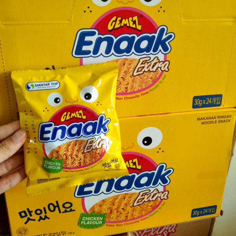 (Kho Sỉ) MÌ TÔM ENAAK ĂN VẶT HÀN QUỐC 30Gram - NGON. sale off food | BigBuy360 - bigbuy360.vn
