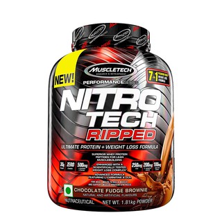 [Mã SKAMLTSM9 giảm 10% đơn 99K] Sữa tăng cơ bắp NitroTech Ripped 4lbs