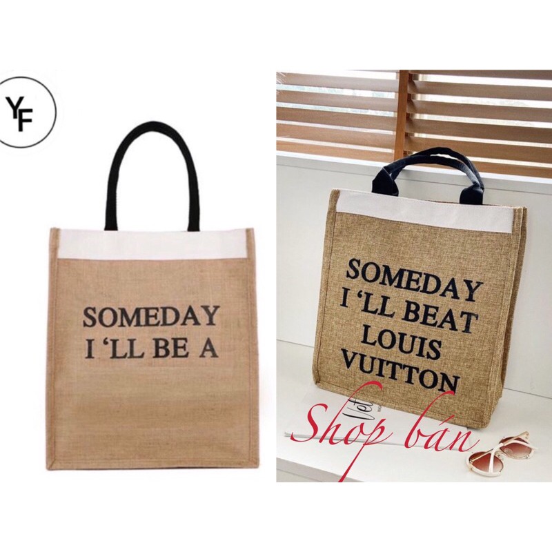 Túi cói đi biển someday