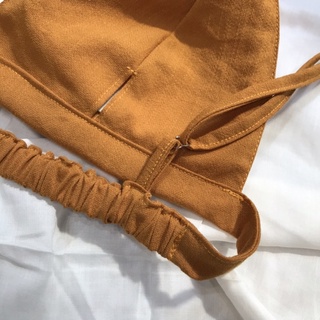 Áo bra Linen hàng thiết kế Handmade
