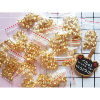 Túi 20 hạt charm hoa trang trí