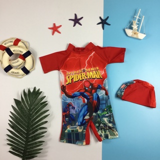 Đồ bơi spider man nhện bé trai