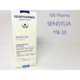 Isispharma Sensylia 24h Legere (40 ml): Kem dưỡng ẩm.