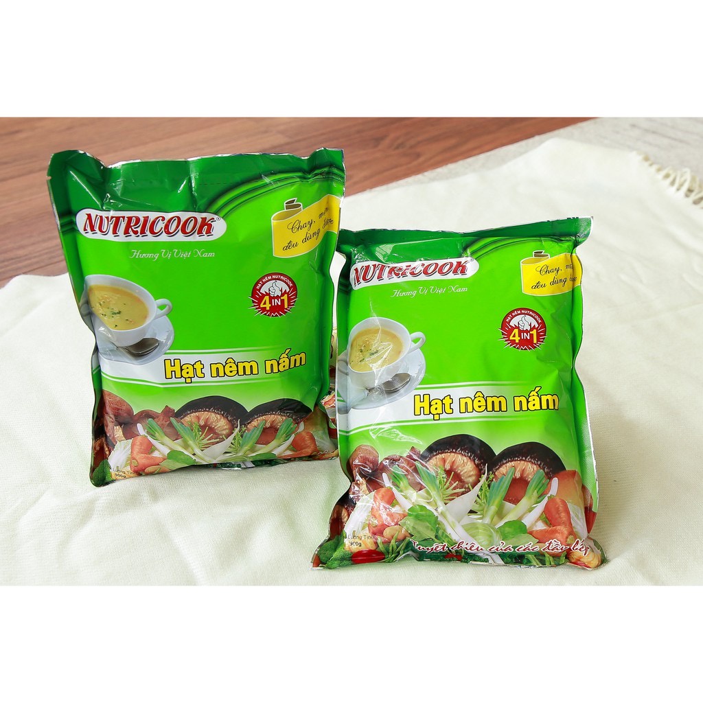 Hạt nêm chay nấm hương Bịch 900g - Nutricook