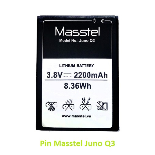 Pin điện thoại Masstel Juno Q3