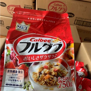 Ngũ cốc hoa quả Calbee 750g