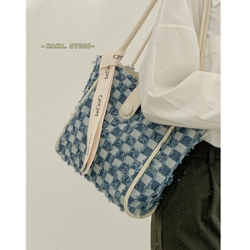 Túi Xách Vải Denim Thời Trang Cho Nữ