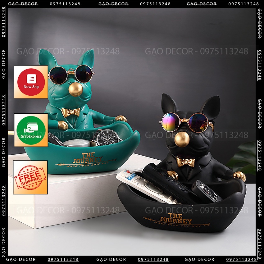 - Khay Lucky Dog - Khay đựng hoa quả bánh kẹo Tết Nhâm Dần 2022
