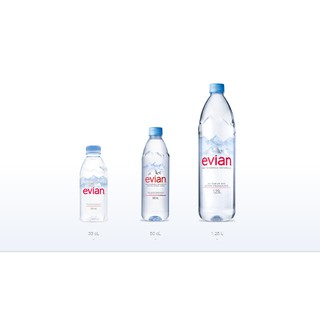 NƯỚC KHOÁNG EVIAN CHAI 1.25Lit