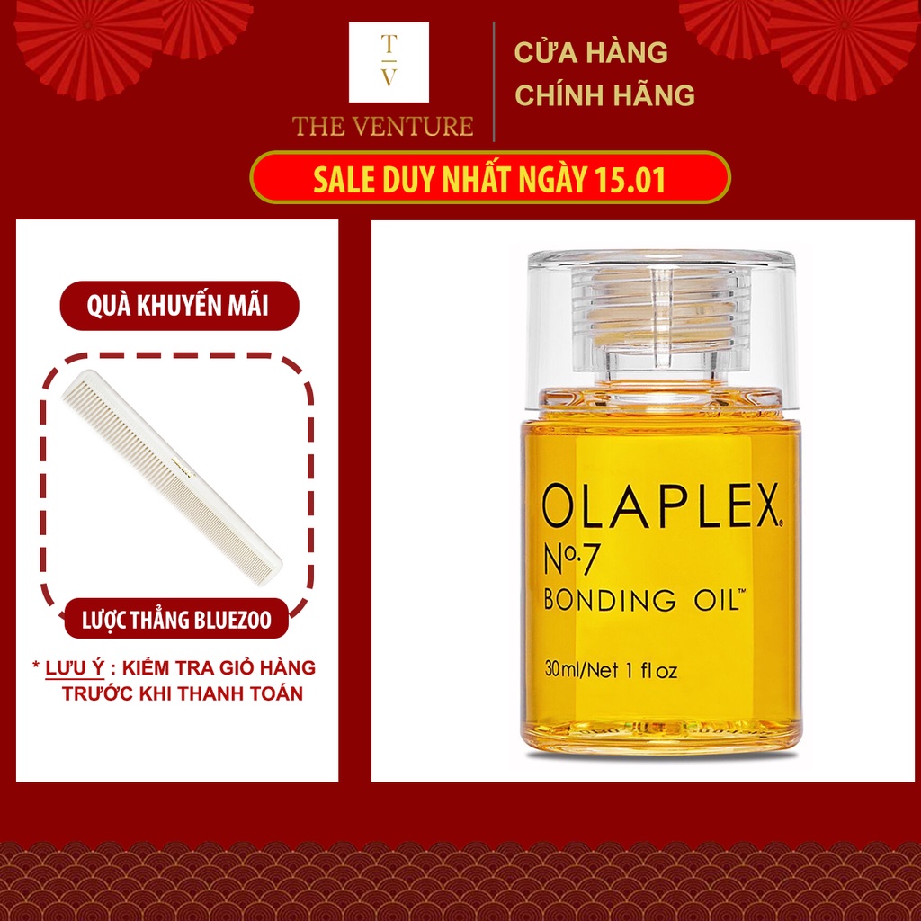 Tinh Dầu Dưỡng Tóc, Phục Hồi Tóc Hư Tổn Olaplex No7 Bonding Oil Chính Hãng - 30ml