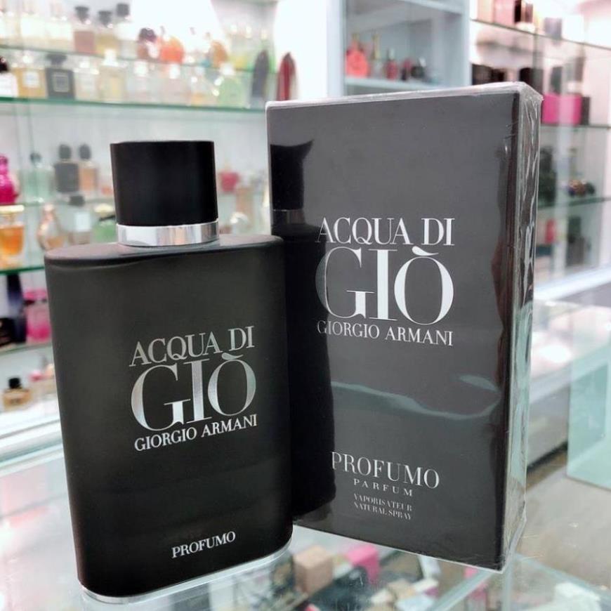 Nước hoa Giò Đen Aqua Di Gio Profumo 100ml, Nước hoa nam thơm lâu