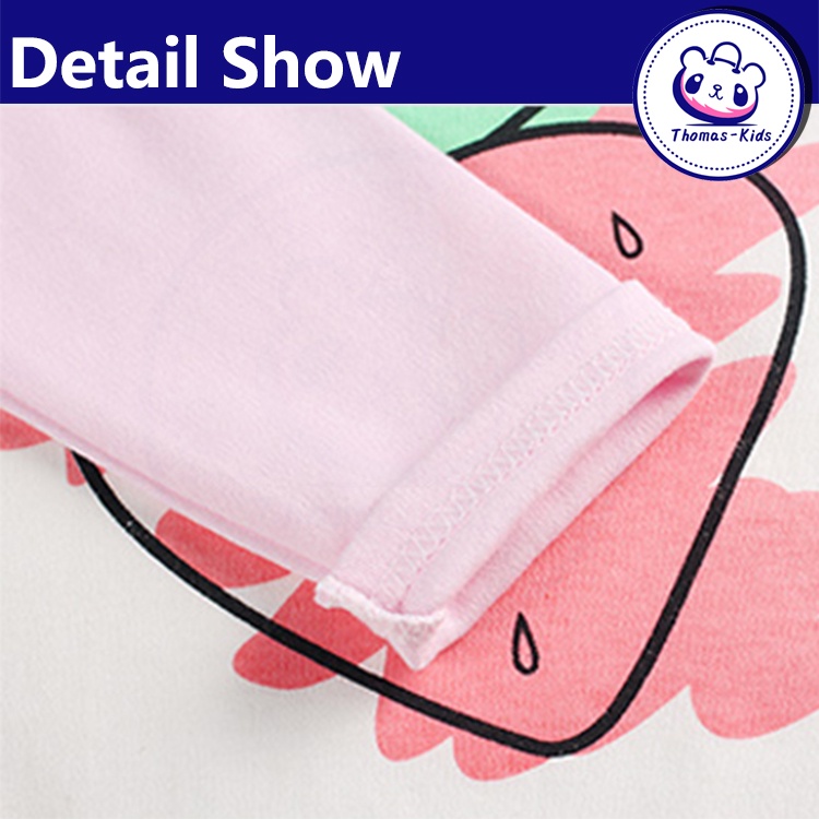 [THOMAS KIDS] Áo Thun Cotton Tay Dài Thời Trang Thoải Mái Cho Bé 1-6 Tuổi
