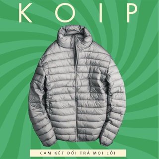 Áo phao lông vũ siêu nhẹ, Áo phao nam basic sang trọng -KOIP AK61