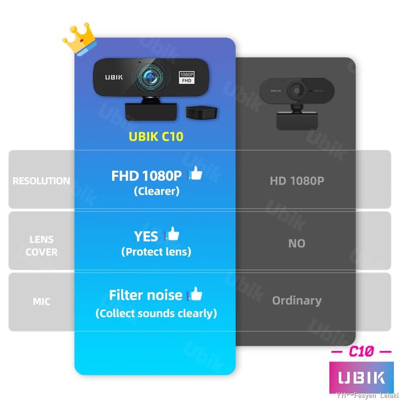 Webcam HD 24H SHIPS】UBIK C10 FHD1080P 2K cho máy tính | BigBuy360 - bigbuy360.vn