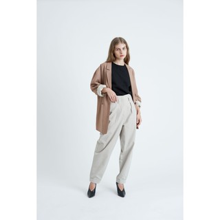 KHÂU BY CQ- Áo Vest nâu Jiyeon