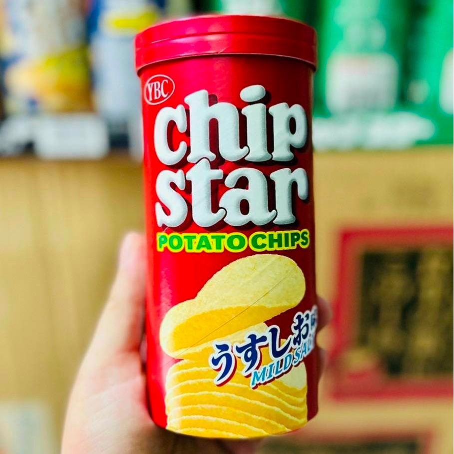 Snack Khoai Tây YBC Chip Star Nhật Bản 35k/ 1 hộp 50gr