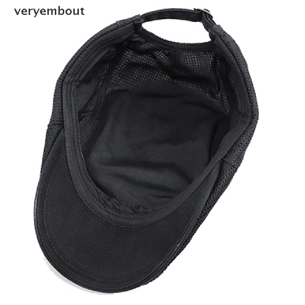 ut Cabbie Flat Cap Breathable Mesh Newsboy Beret Ivy Cap n