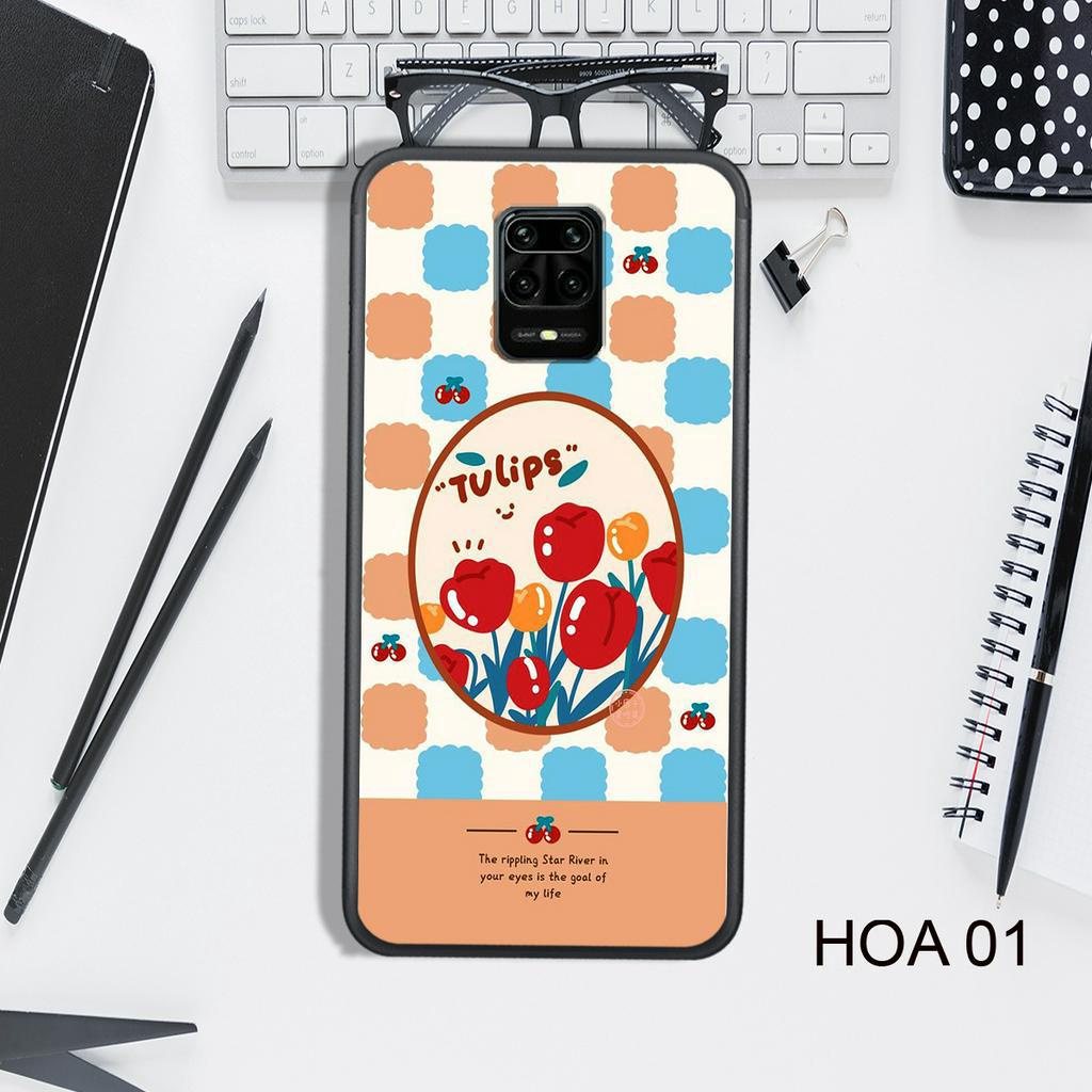 Ốp Lưng  XIAOMI REDMI 9 - REDMI NOTE 8 - NOTE 8 PRO - NOTE 9 - NOTE 9S - NOTE 9 PRO, In Hình HOA, Màu Sắc Bắt Mắt.