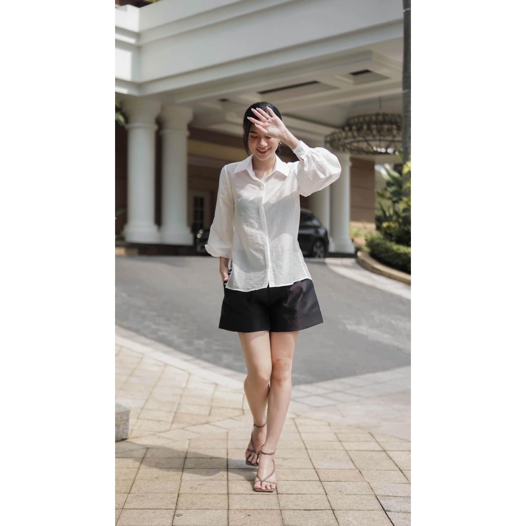 JOVEN - Quần Short Tafta năng động sang chảnh