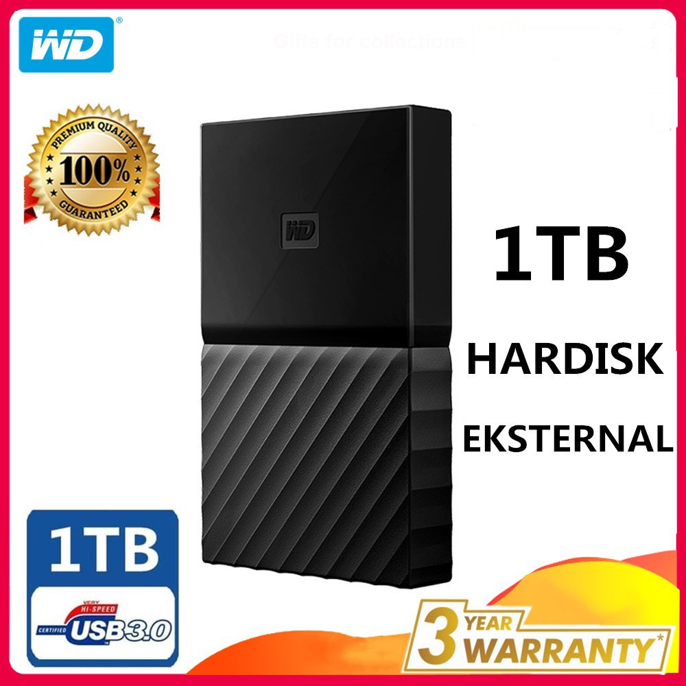 Ổ cứng di động WD My PassPort Ultra 1Tb Mẫu 2019 cáp