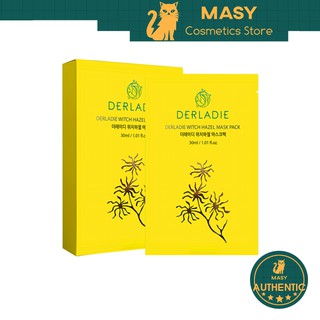 Mặt Nạ Derladie Witch Hazel Mask Pack Ngăn Ngừa Mụn & Sáng Da 30ml