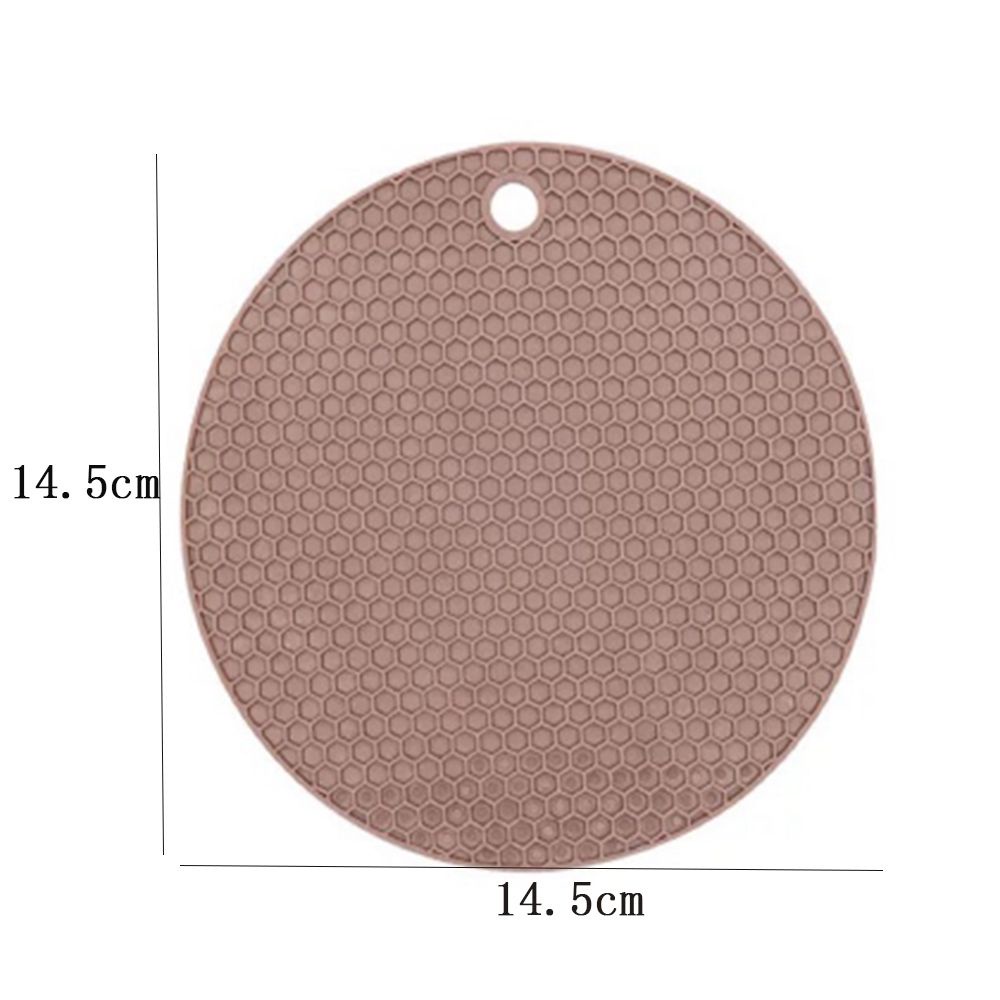 Tấm Lót Nồi Bằng Silicon Chịu Nhiệt Chống Trượt Chống Bỏng Thiết Kế Tiện Dụng
