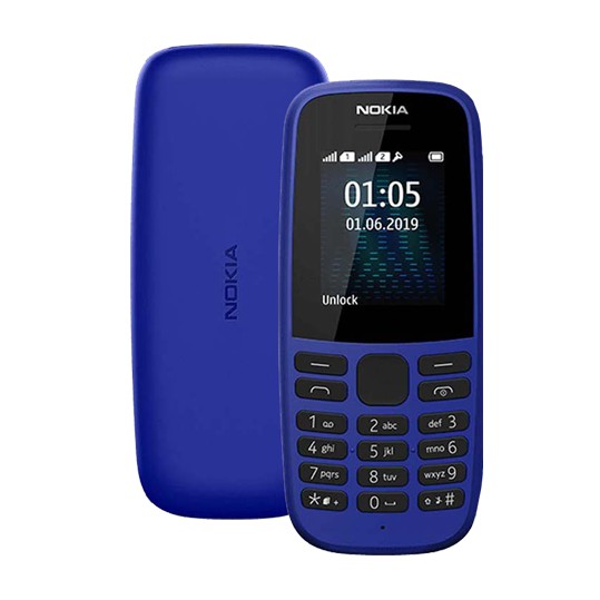 Điện thoại Nokia 105 Dual Sim - 2 sim 2019 - Hàng chính hãng