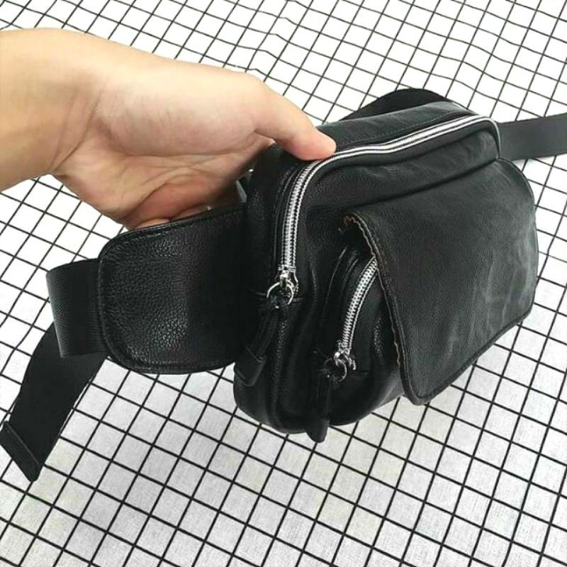 [Mã SR11JUNE5 giảm 20K đơn 50K] Túi Đeo Chéo Nam Nữ kiêm bao tử Da Cao Cấp Chống Nổ Chống Trầy - Cam Kết Da Xịn | BigBuy360 - bigbuy360.vn