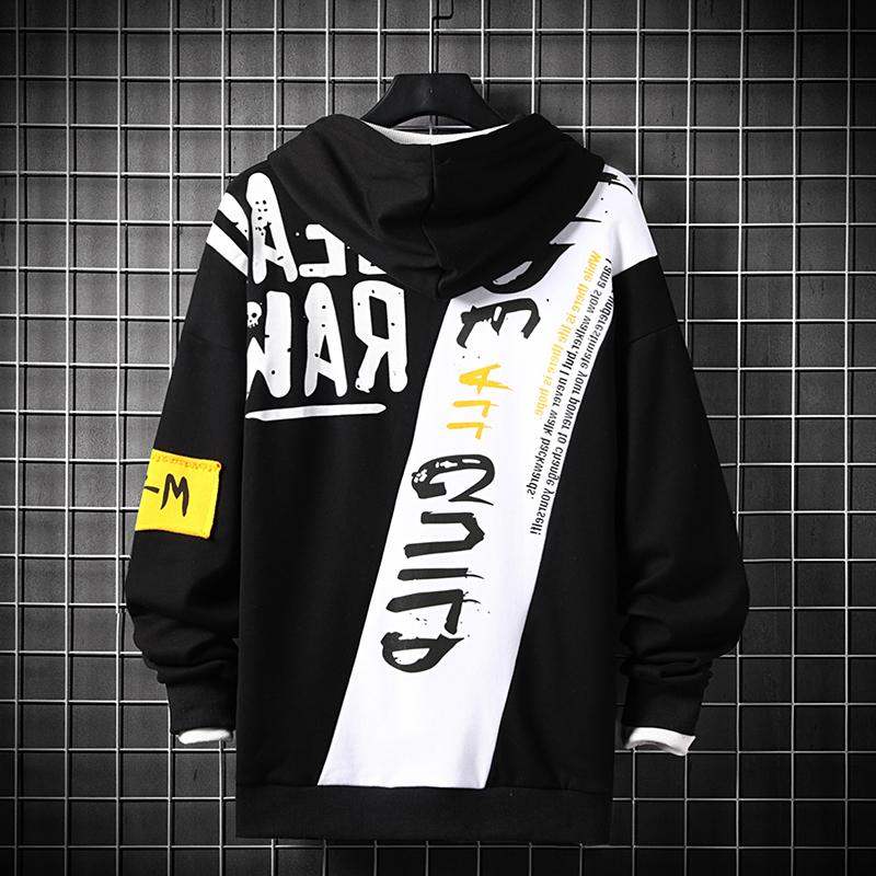 Áo hoodie dáng rộng tay dài trẻ trung cá tính 2 màu tùy chọn bắt mắt | BigBuy360 - bigbuy360.vn