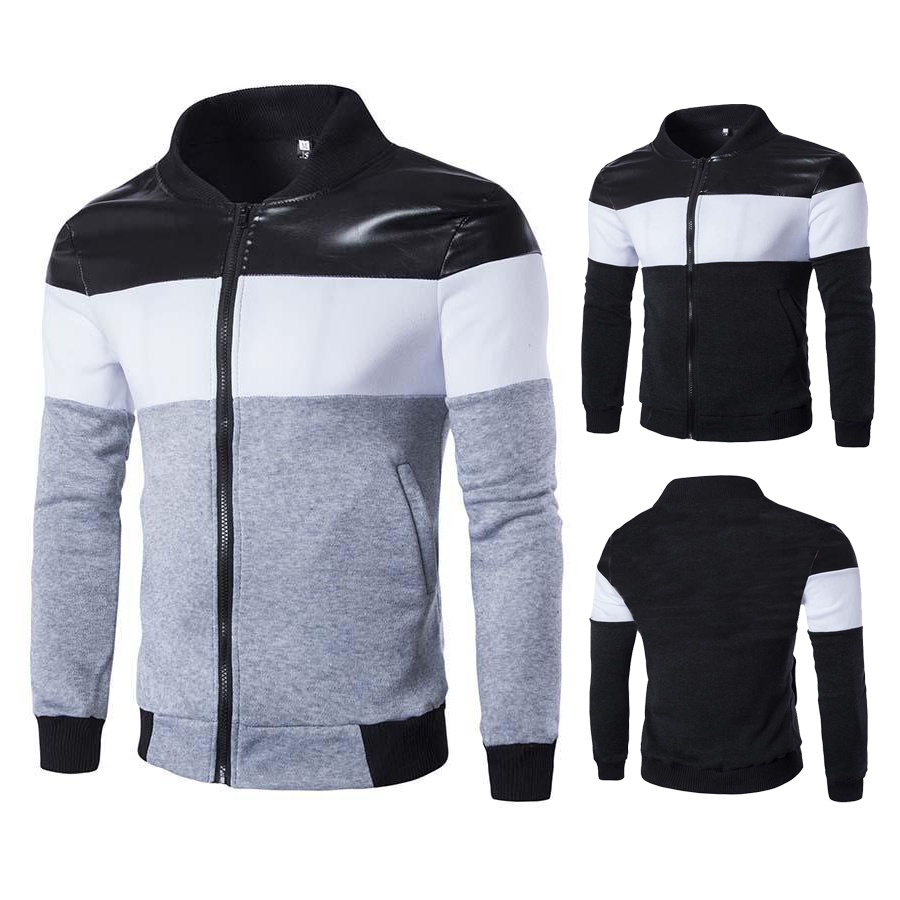 Áo khoác nam phối màu 2 lớp TTGG1043