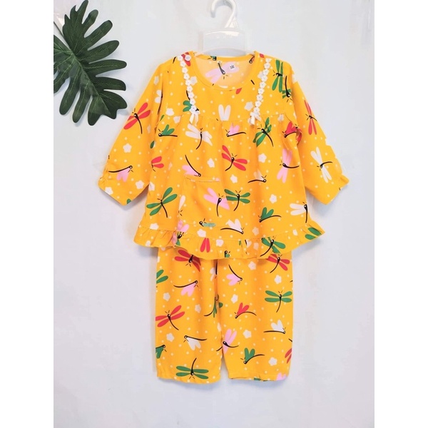 (7-25kg) Bộ tole/ lanh tay dài quần dài BÉ GÁI