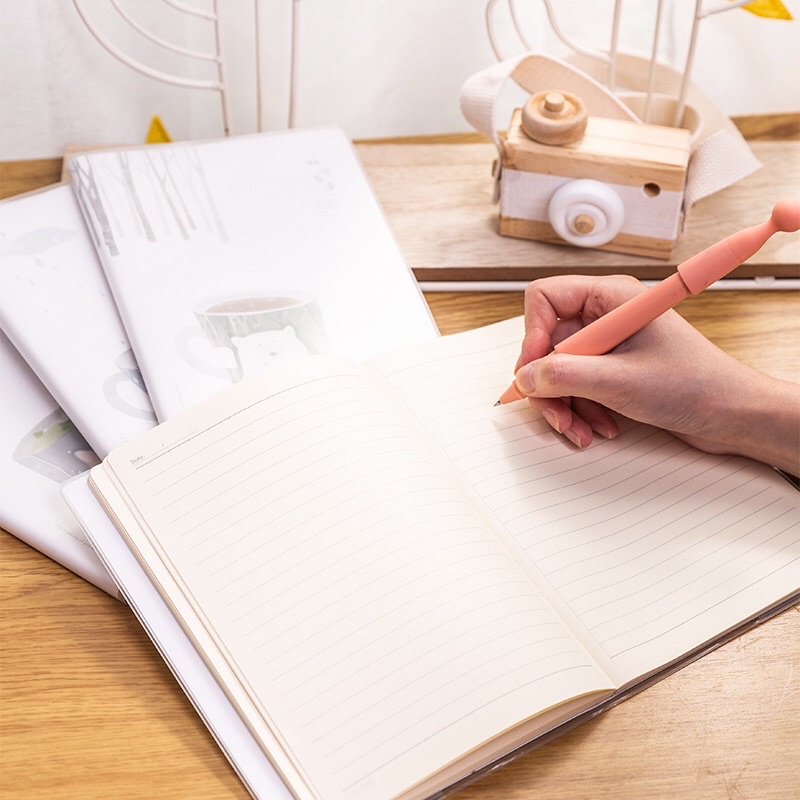 Sổ Tay A5 Deli Hoạt Hình Dễ Thương Cute Vở Học Sinh Văn Phòng Phẩm