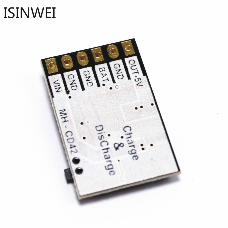 Mô đun sạc 2a 5v và tự ngắt sạc 3.7v 4.2v 18650 thiết kế chuyên dụng