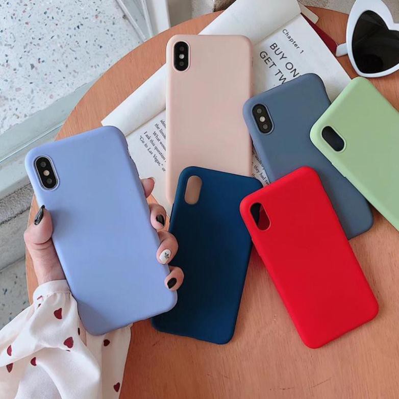 [FREE SHIP] Ốp lưng IPHONE TRƠN DẺO 4 MÀU 6/6plus/6s/6s plus/6/7/7plus/8/8plus