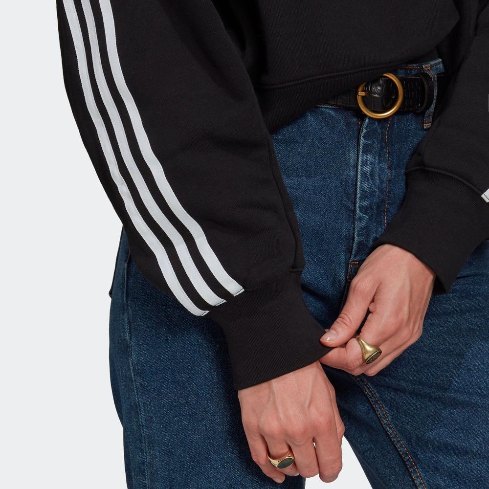 [Mã WABRADI68 giảm 12% đơn 500K] adidas ORIGINALS Adicolor Classics Crop Hoodie Nữ Màu đen GN2890