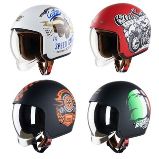 Mũ bảo hiểm 3/4 âm kính cao cấp bán sỉ - Nón bảo hiểm ROY.AL M139 bảo bành chính hãng, an toàn - thời trang.