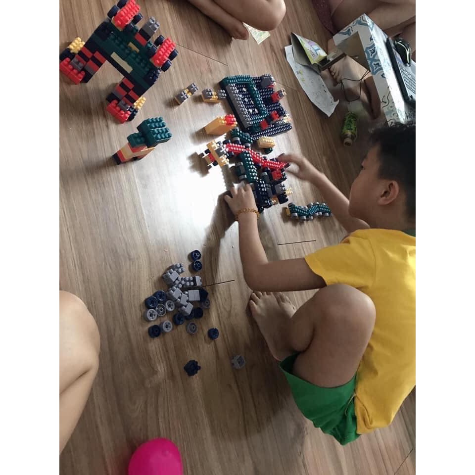 BỘ LEGO 520 Chi Tiết Cho Bé- Đồ Chơi Xếp Hình