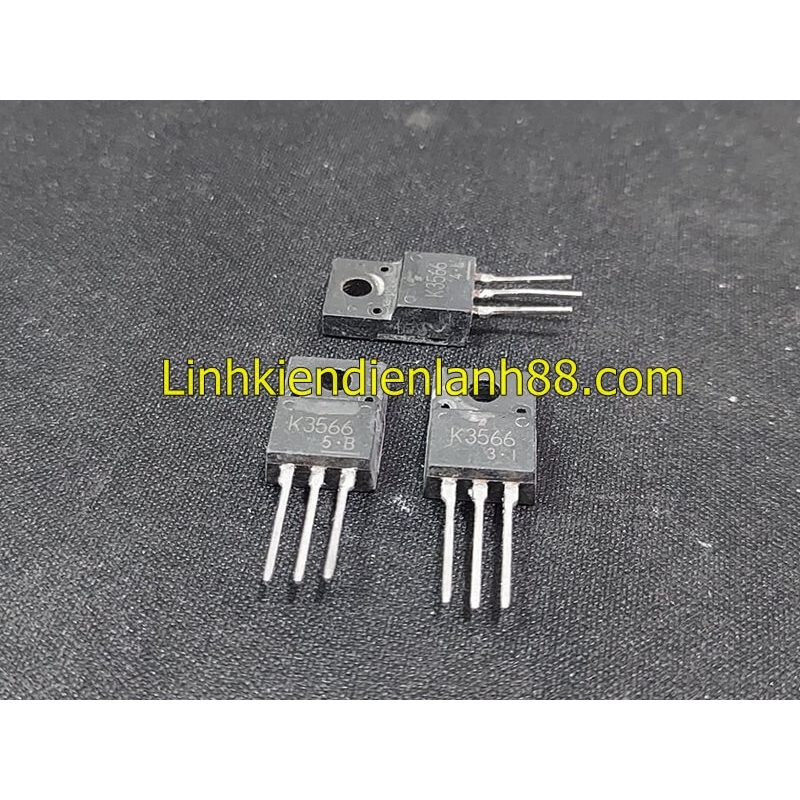 Mosfet 2SK3566 K3566 TO220 Bóc Máy