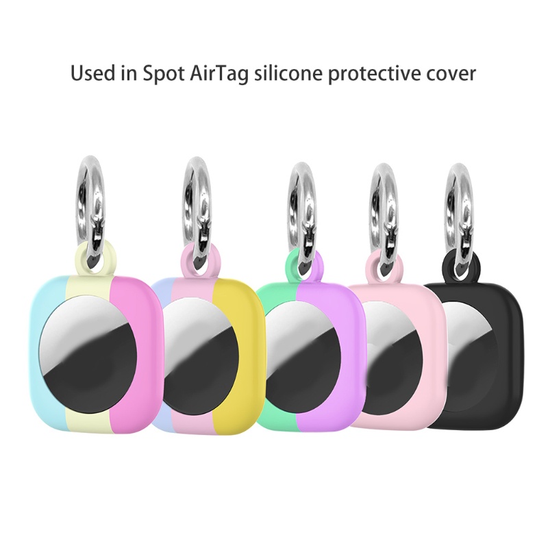 Vỏ Silicone Bảo Vệ Cho Thiết Bị Định Vị Không Dây Thông Minh AirTags
