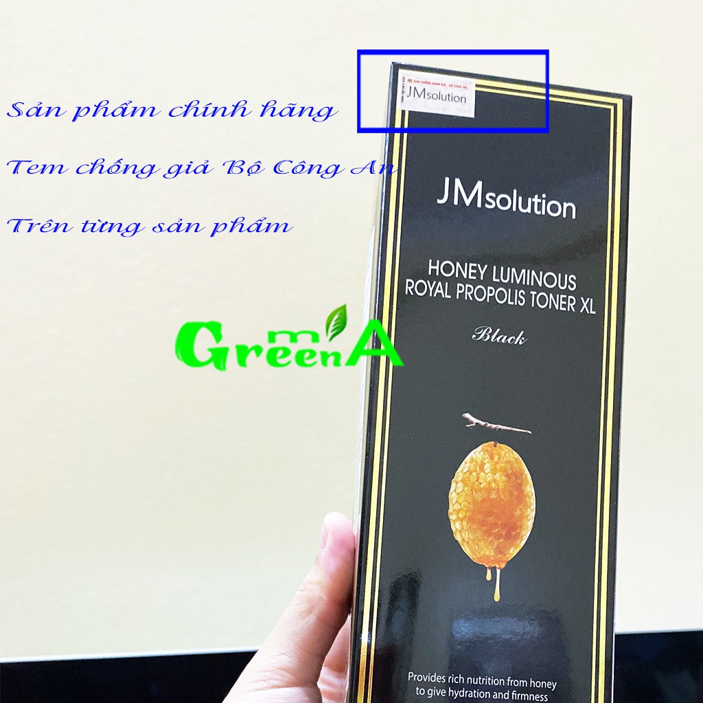 Toner JM SOLUTION Nước Hoa Hồng Chiết Xuất Mật Ong Chống Lão Hóa JM Solution Honey Luminous Royal Propolis Toner XL