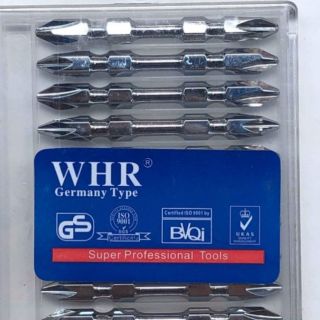 Hộp 12 mũi đầu bake công nghệ đức inox WHR