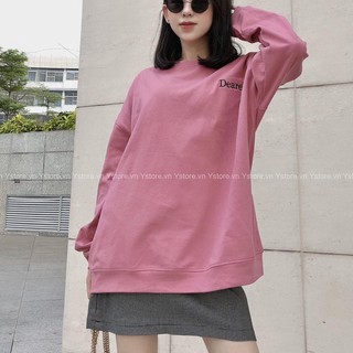 Hoodie nữ thêu Basic- Cotton 100%
