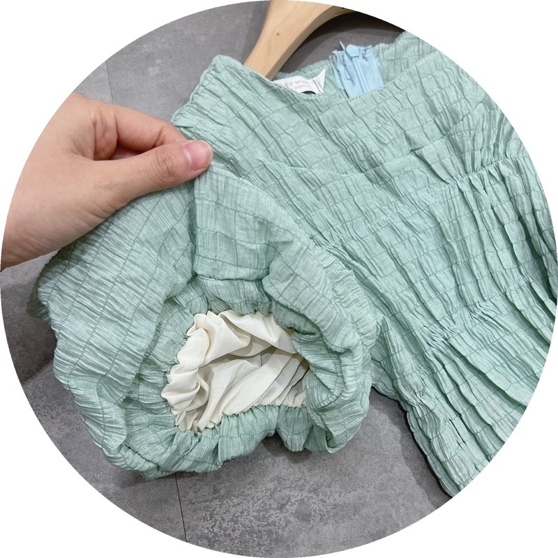 Váy Maxi Đũi Nhăn 4 Màu Siêu Xinh Có Ảnh Thật Kèm Video