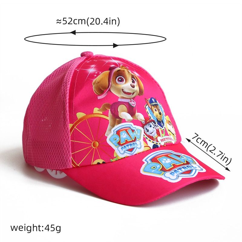 Mũ Nón kết lưỡi trai bé gái hình công chúa Elsa ngựa Pony mèo Kitty đội chó cứu hộ cho trẻ em bé gái