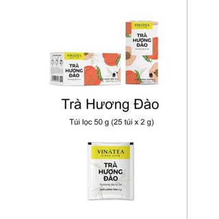 Trà Vinatea Hương Đào túi lọc 50g
